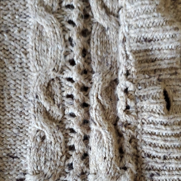 American Rag Tan Cable Knit Cardigan - Picture 7 of 10